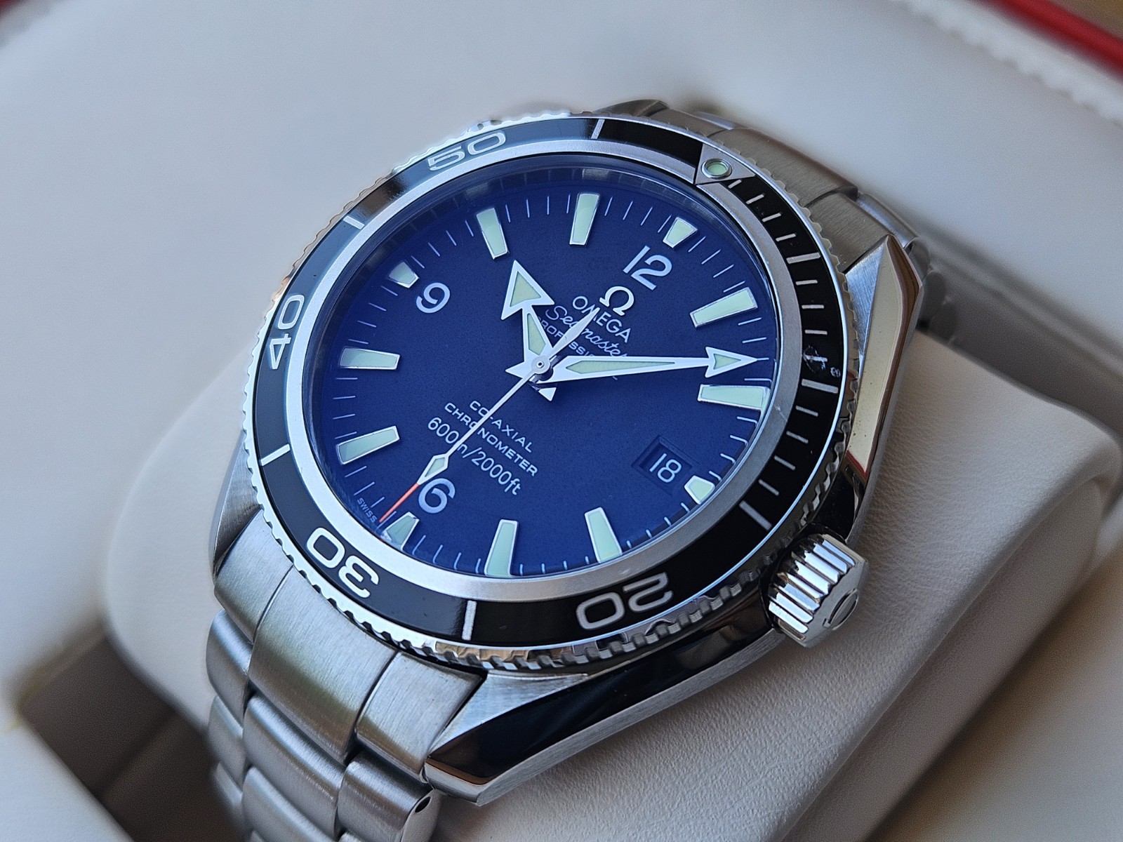 OMEGA Seamaster Planet Ocean Black 42mm 2201.50.00 (2007)