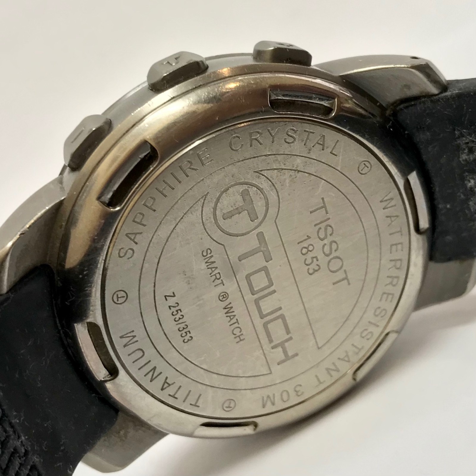 Tissot T-Touch Z253/353 Titanium Quartz Swiss Made Multifunction Watch