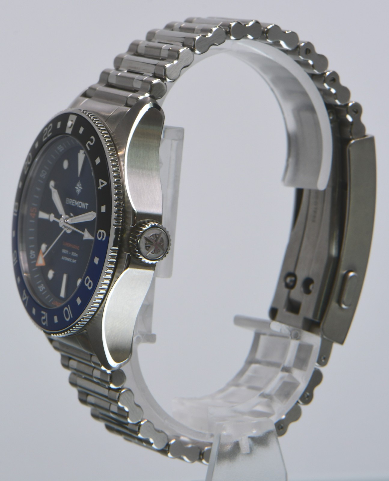 BREMONT – SUPERMARINE 300M GMT ‘GLACIER’ 40MM IN STEEL