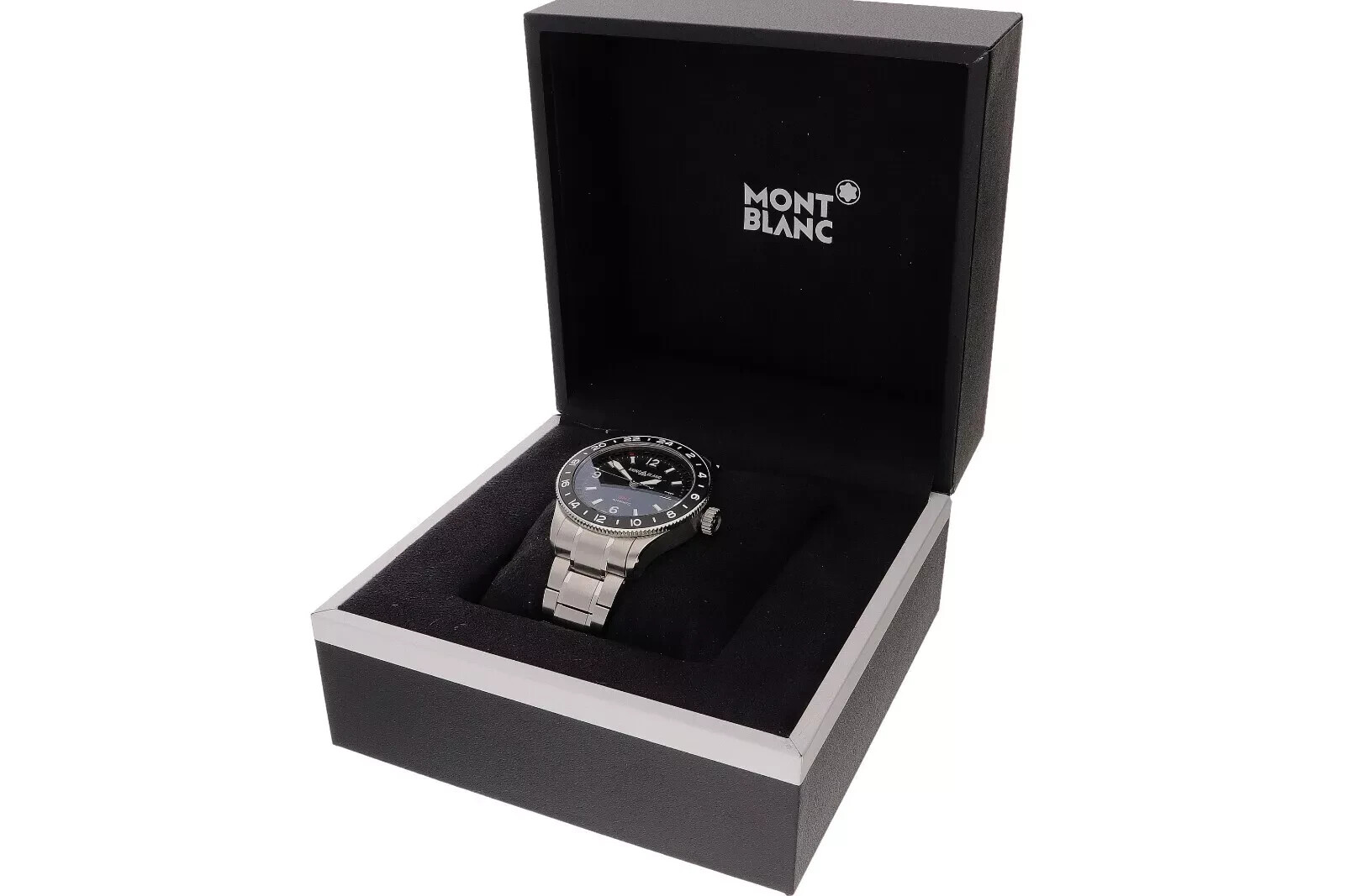 Montblanc 1858 Black GMT Automatic Watch