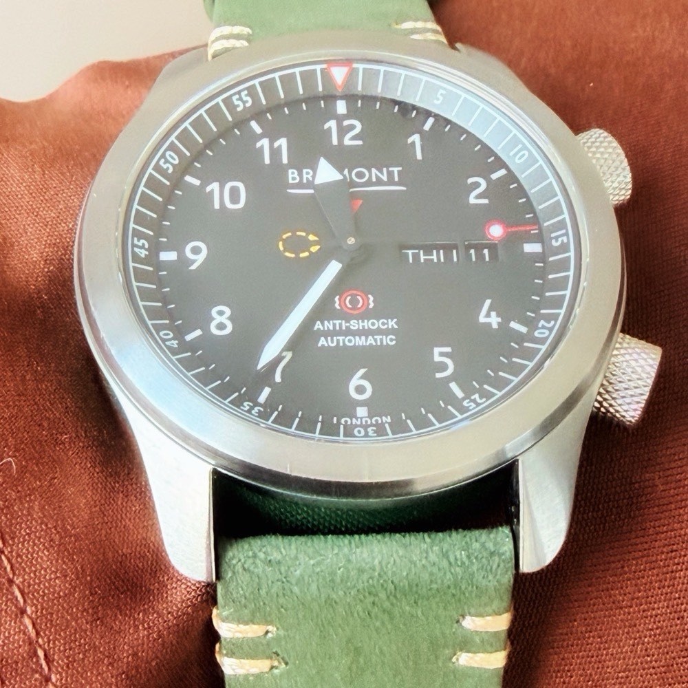 Bremont MBII Martin-Baker Chronometer Green Barrel – 2025 Fully Serviced