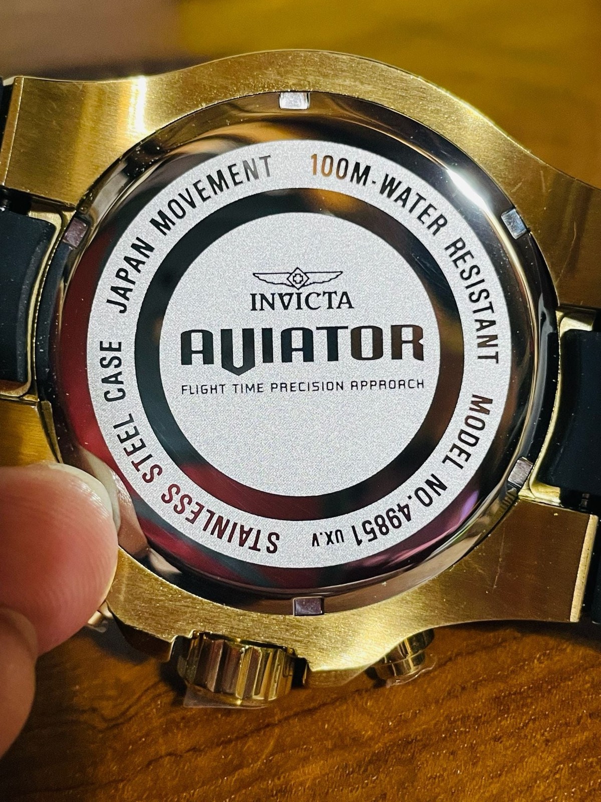 Invicta Aviator Monte Carlo Roulette Chronograph 50mm Watch 49849