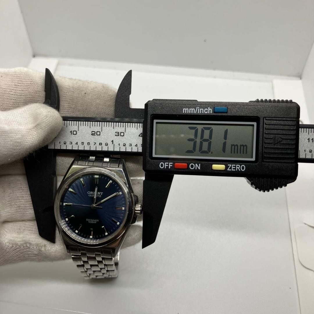 Orient Swimmer 10bar Quartz Blue Dial Watch