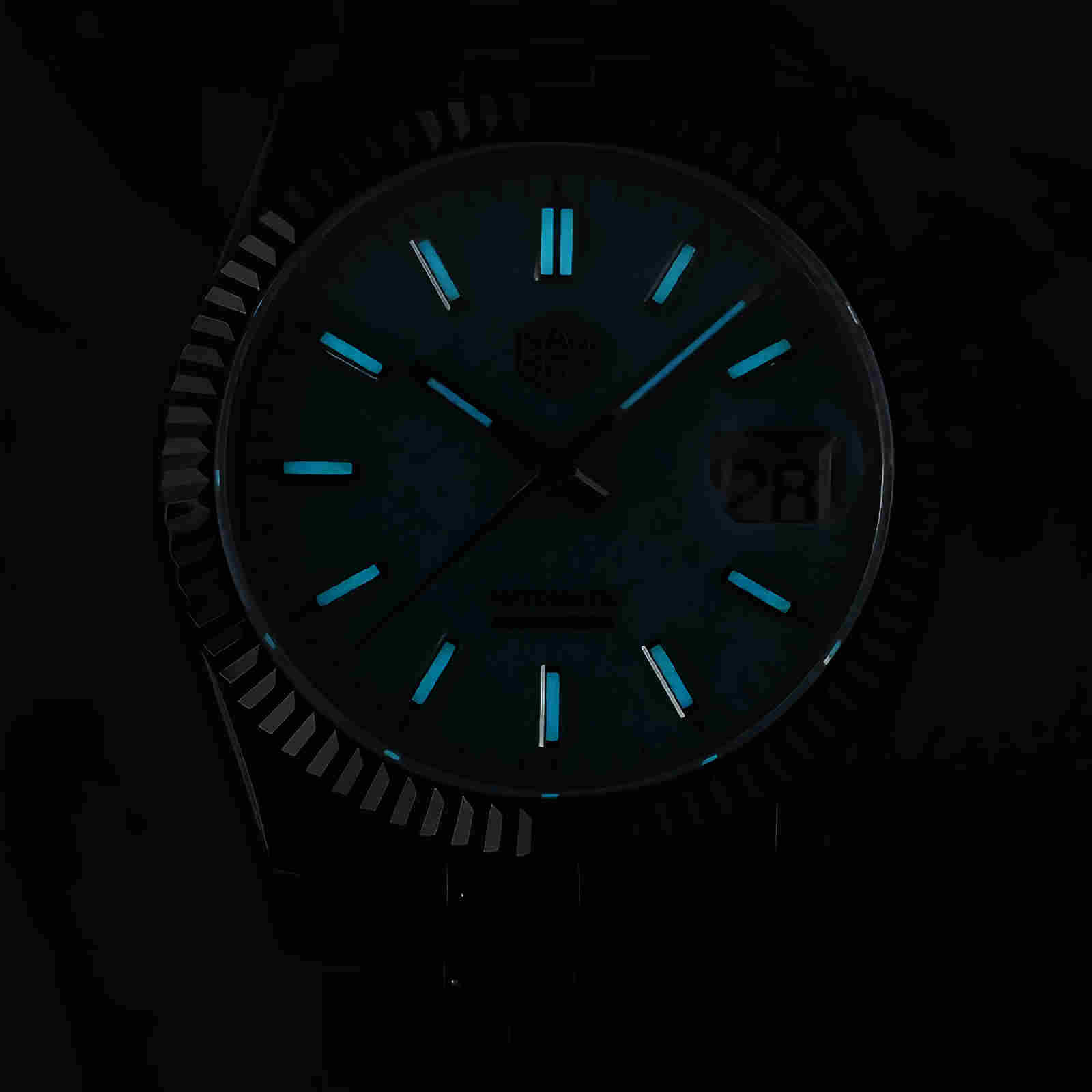 SAN MARTIN SN058-G-X Classic Automatic Stainless Steel 36.5mm 10ATM Dress Watch