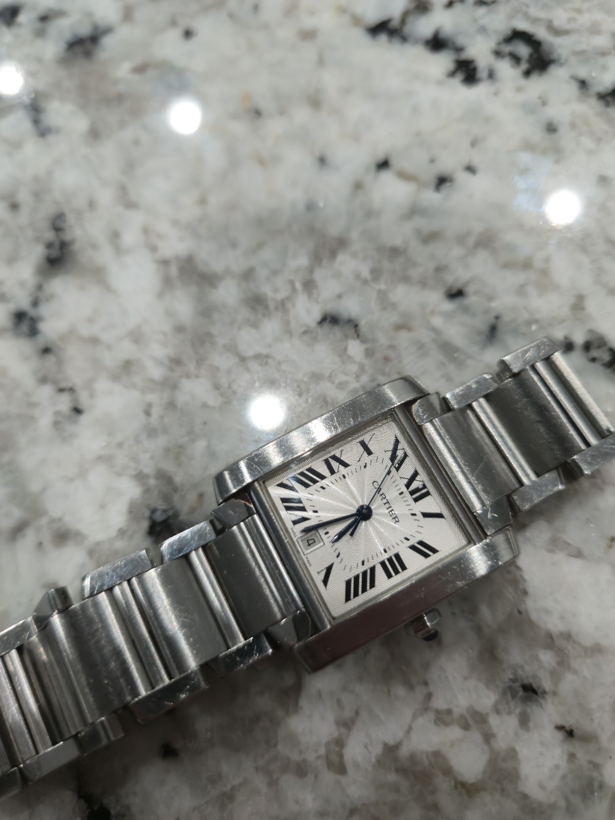 Authentic Cartier Tank Française Large Model W51002Q3 -Full Set, Box & Papers 09