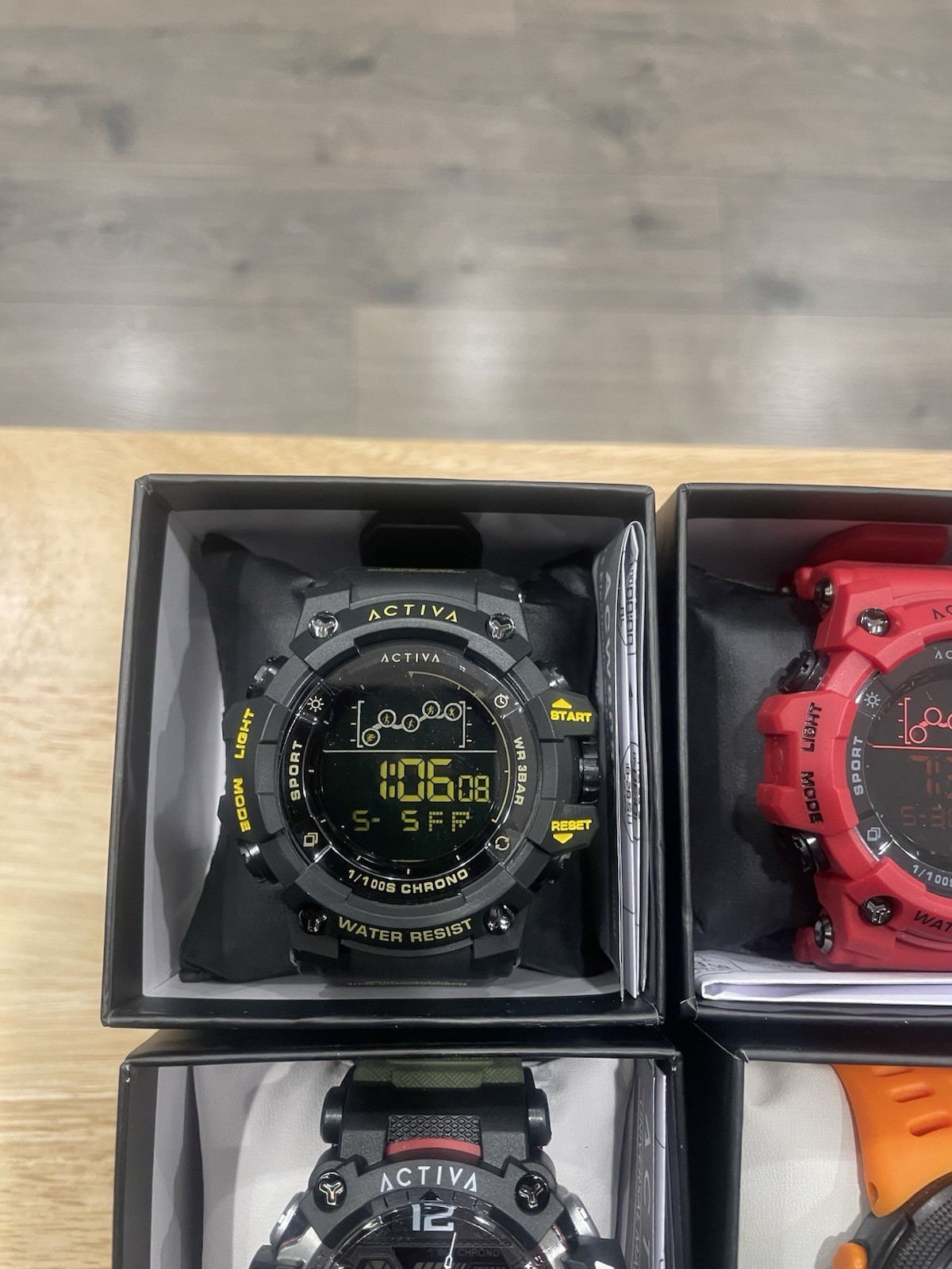 Activa X Invicta Lot of 6 Watches Multicolor Collection Bulk Assorted