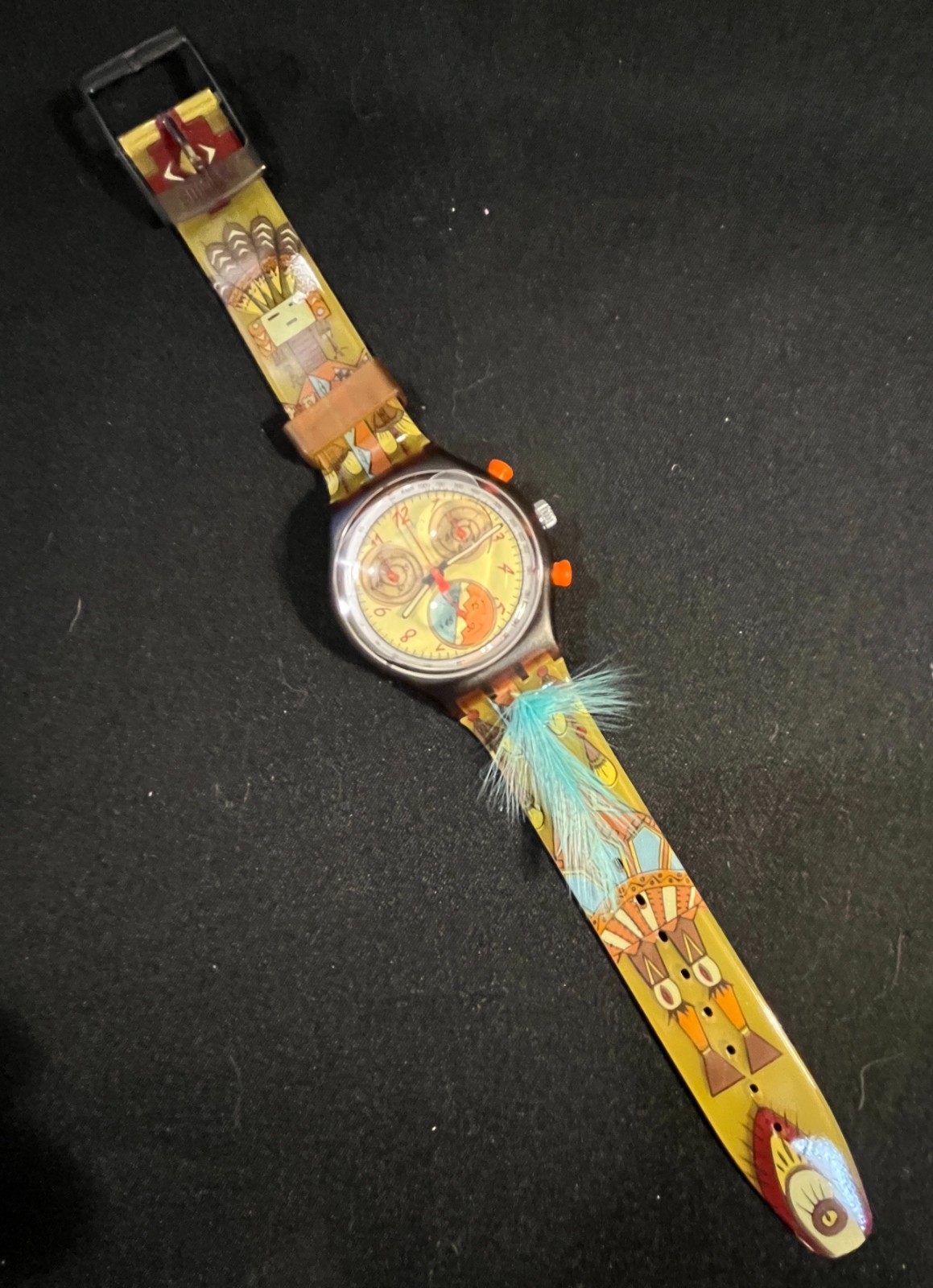 Dancing Feathers Model SCO100 (1994) Swatch Watch
