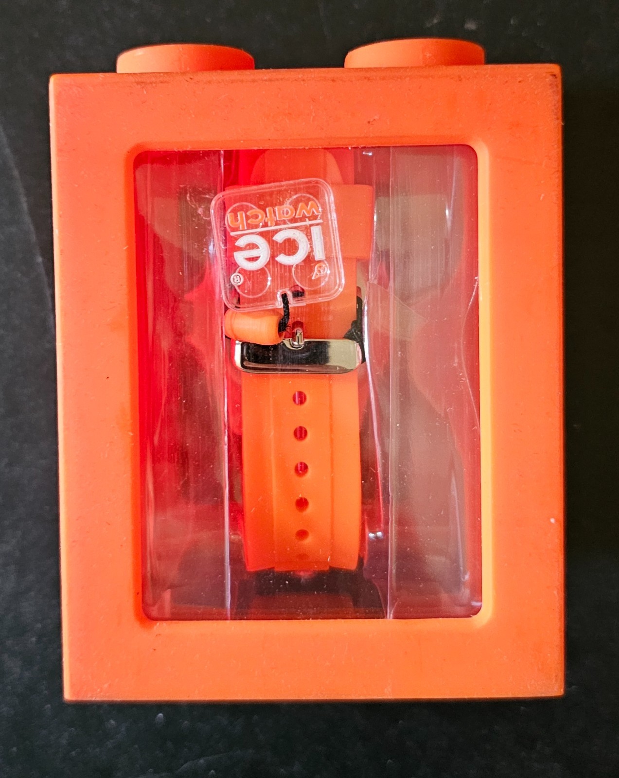 Ice-Watch Sili Orange Big 43mm Unisex Quartz Watch SI.OE.B.S.09 – NEEDS BATTERY