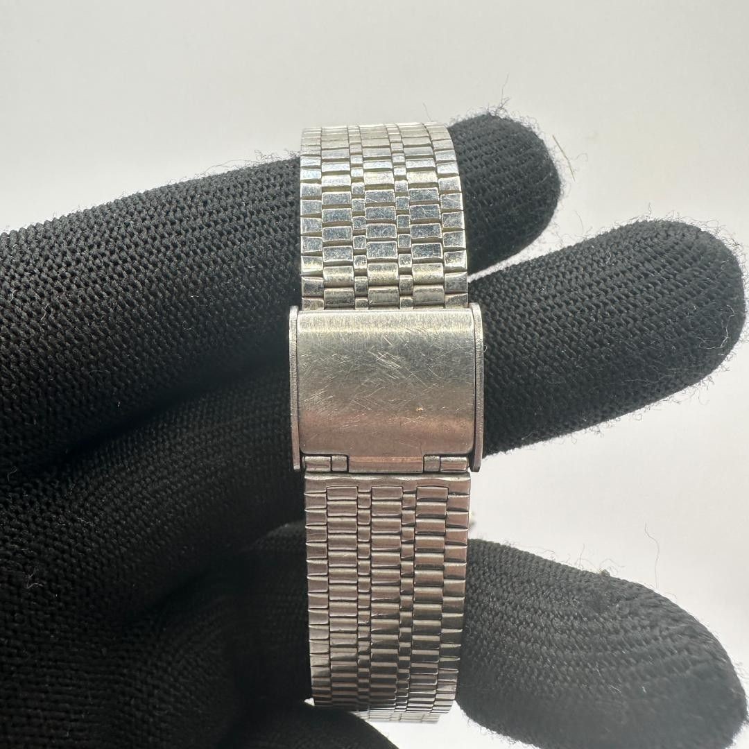 SEIKO Old Seiko Watch 5E31 5A70 Tank 90s SPIRIT Square Silver