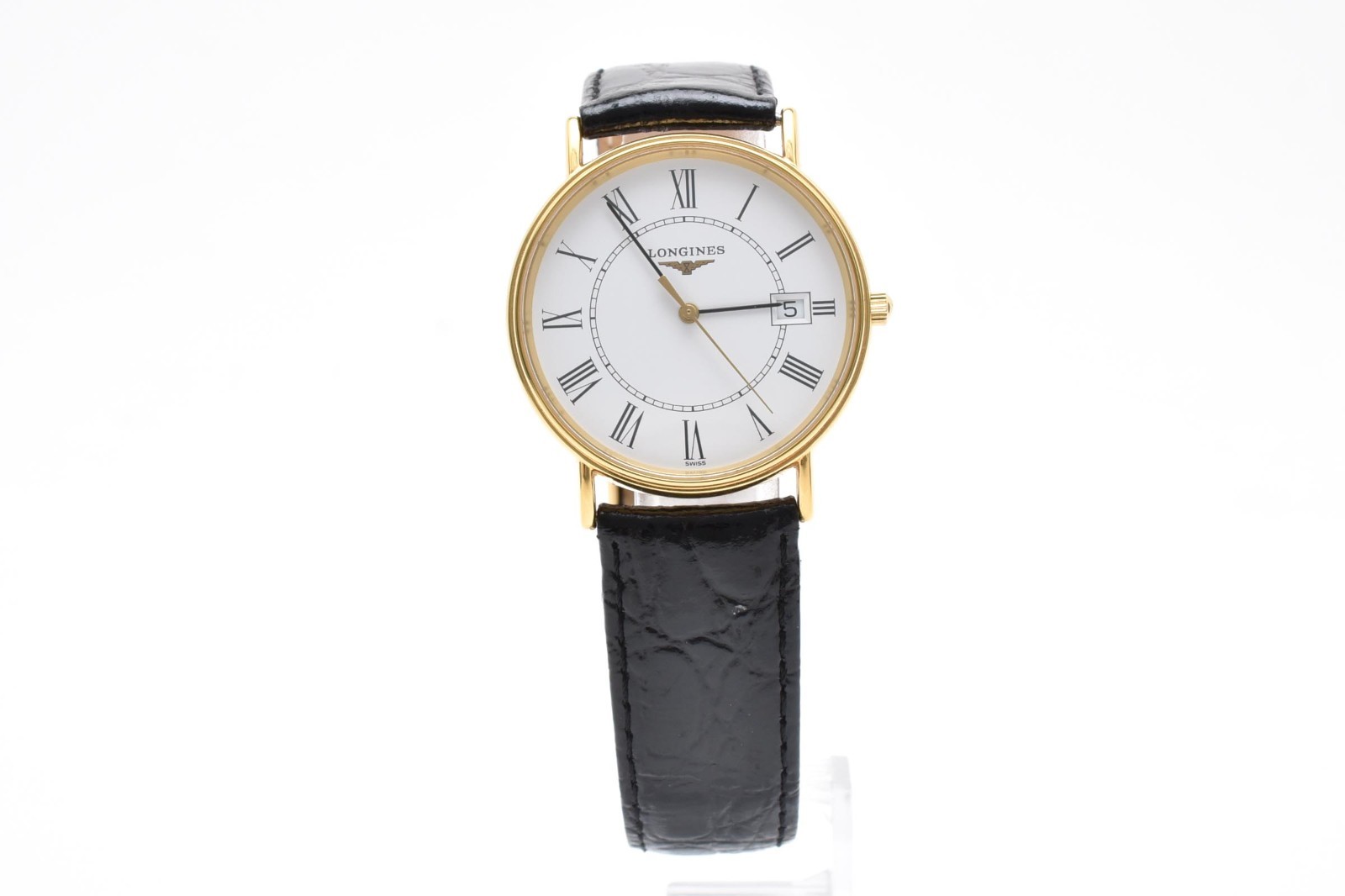▶[MINT] Longines Grand Classic L4.720.2 33mm White Roman Date Quartz Men’s Watch