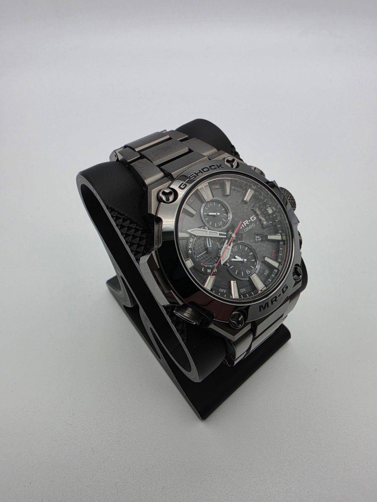 Casio G-Shock MR-G MRG-G2000CB-1AJR GPS Solar Titanium Box Papers