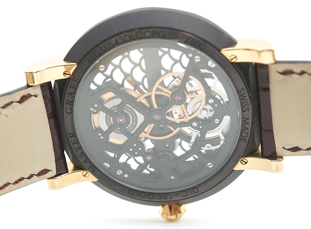 Graff MasterGraff Ultra Flat Icon Skeleton Tourbillon MGSU43DL Titanium
