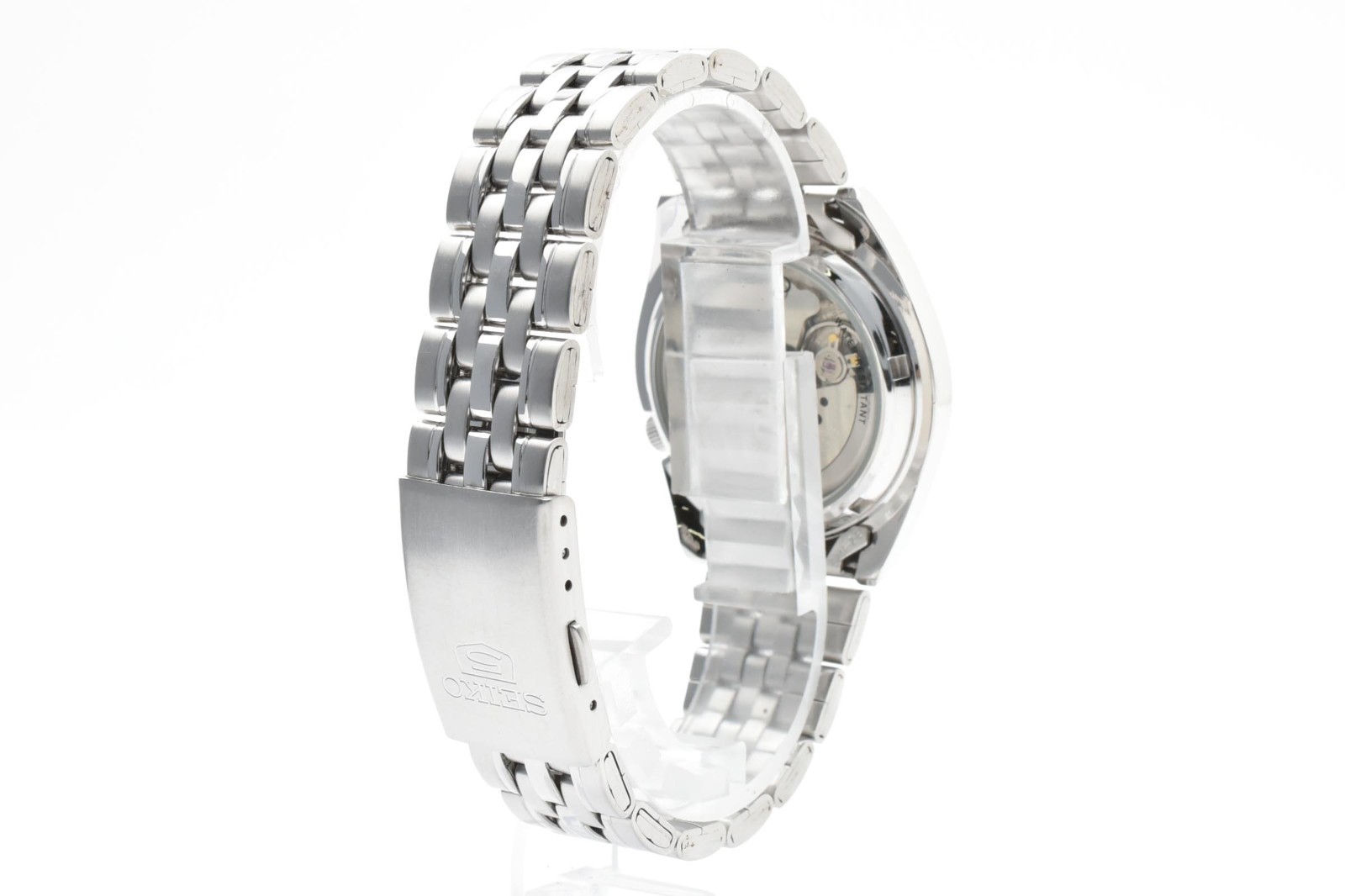 [Exc+5] SEIKO 5 7S26-01V0 Automatic Silver Dial 12/6 Numeral Men’s Watch 18cm