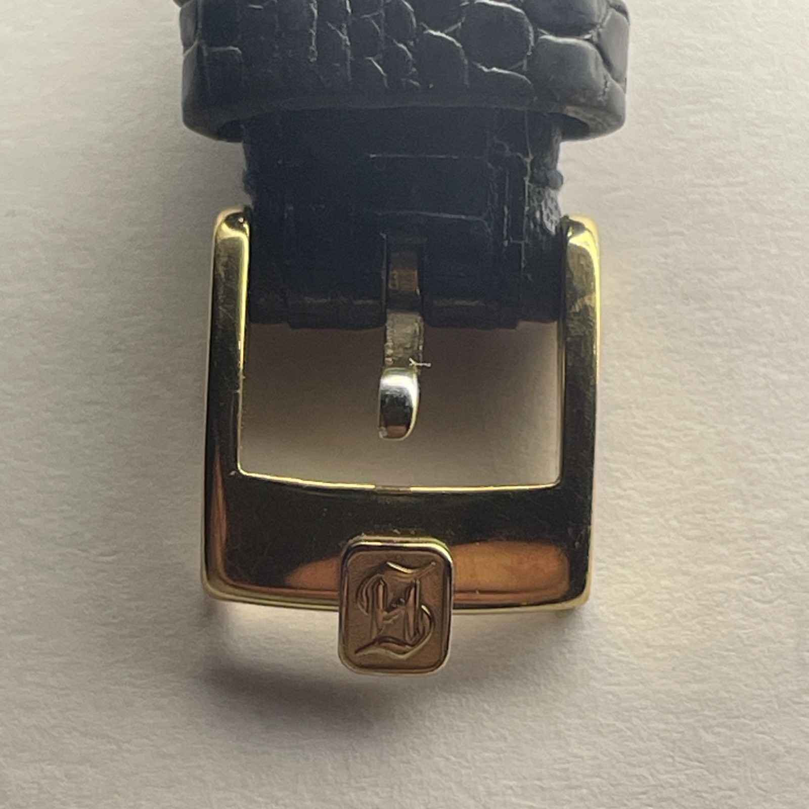 H. Stern Watch Blue Sapphire Diamond Collection 18K & SS 24mm Ladies