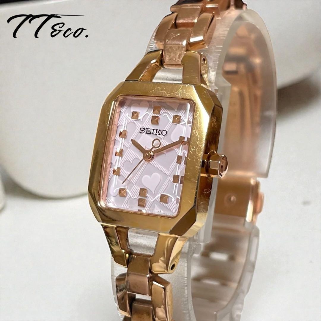 Nozomi Sasaki Model SEIKO Tisse Heart Stud Gold Limited Edition