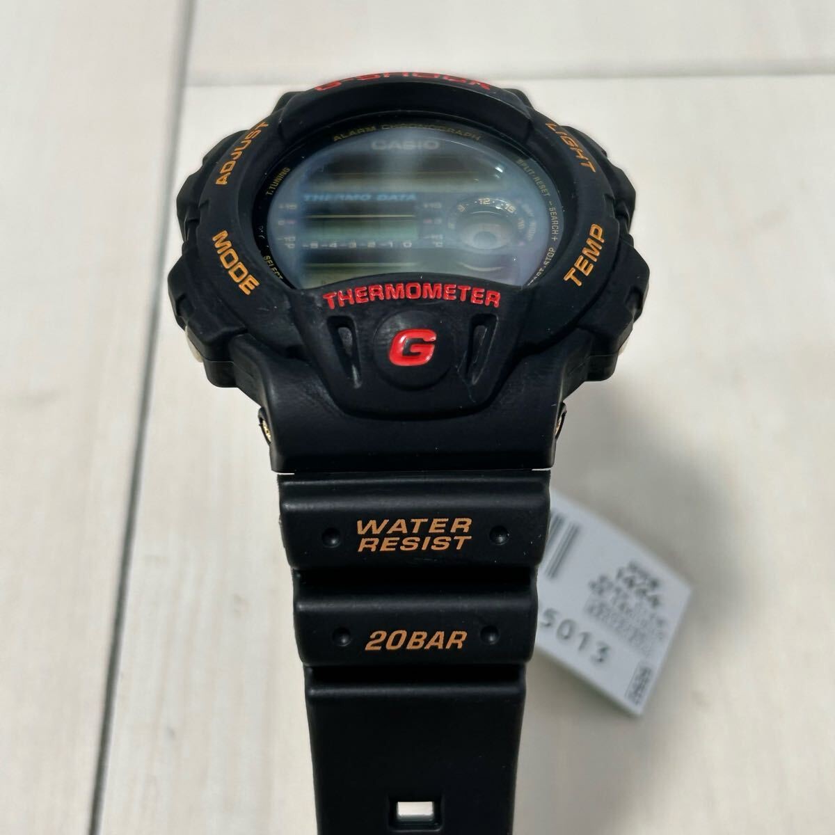 New and unused CASIO G-SHOCK DW-6100GJ-1 Thermometer Casio Watch G-Shock