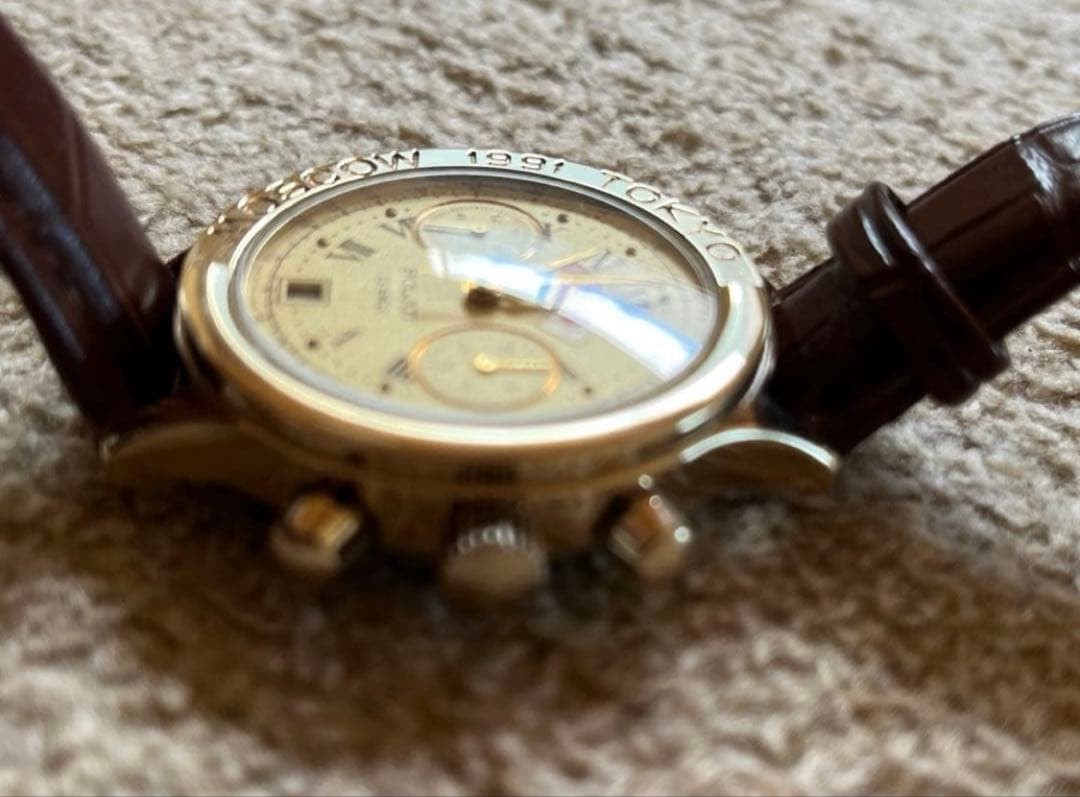[A4M] Poljot Chronograph Soviet Wristwatch [w2w]