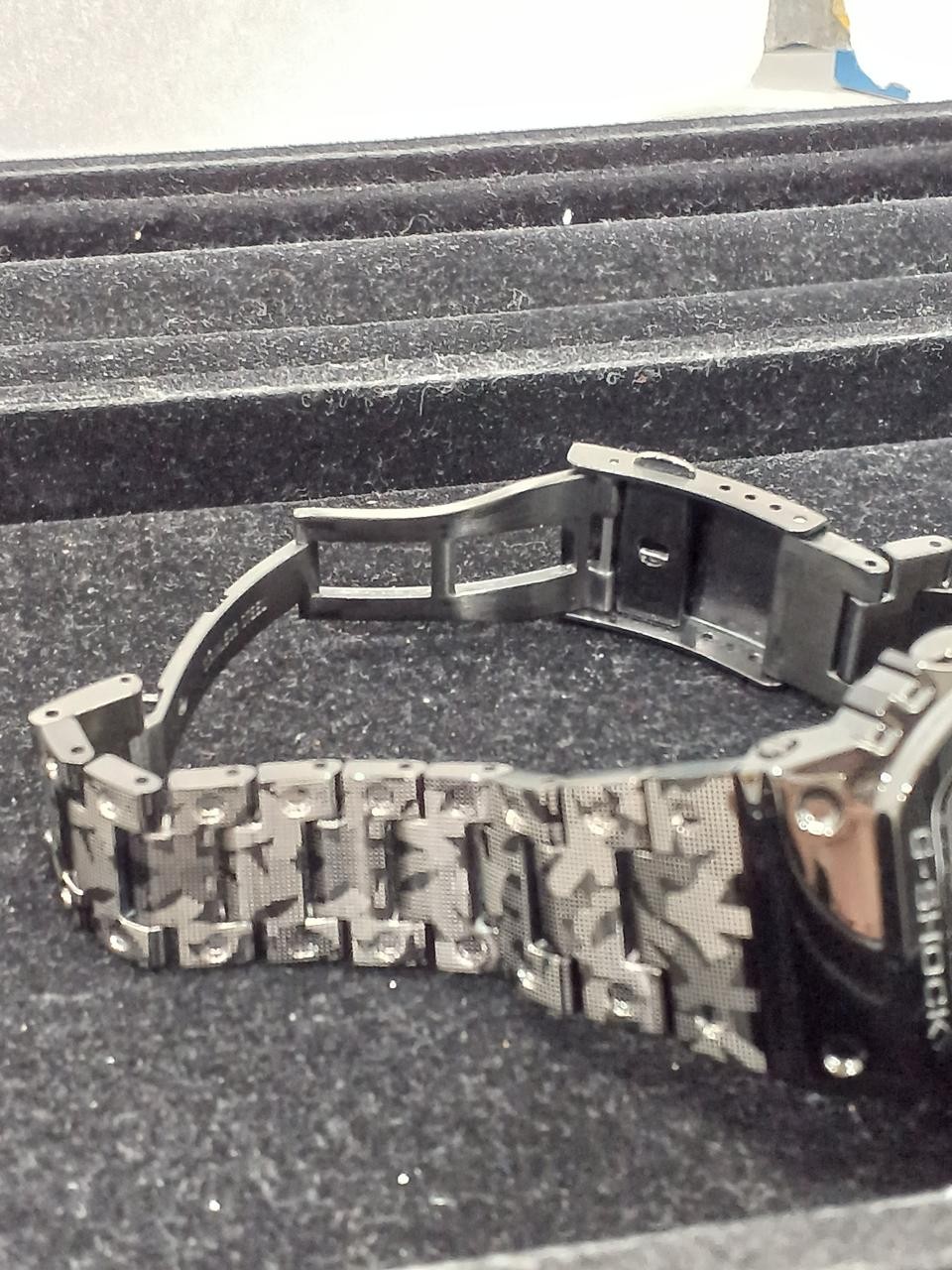 CASIO G-SHOCK GMW-B5000EH-1JR (Eric Haze) Silver Watch Auth Japan