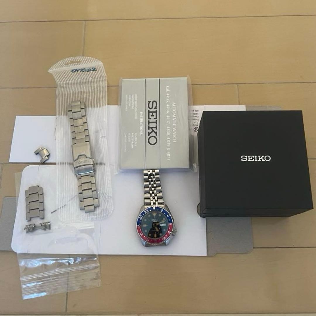 Pepsi Bezel Diver Watch MAD Classic Custom 18cm Wrist Bracelet