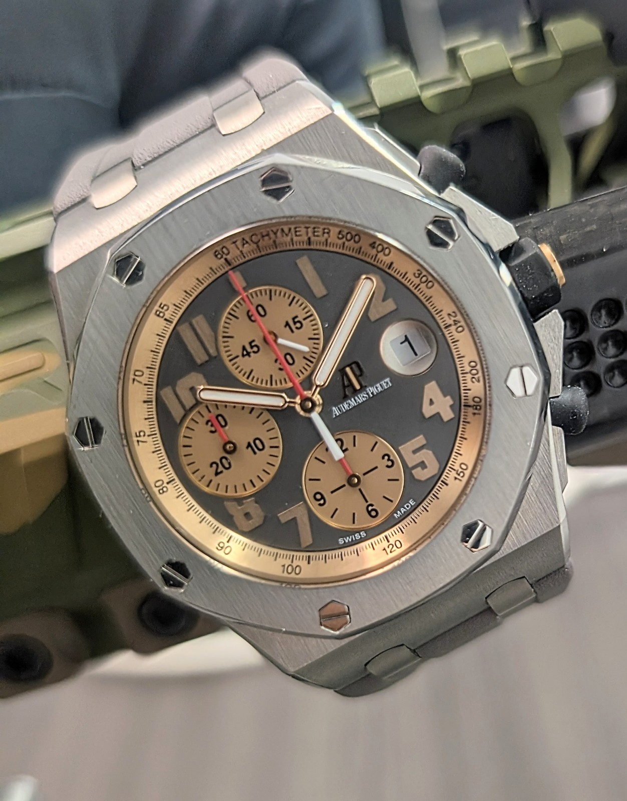 Audemars Piguet Royal Oak Offshore Pride of Indonesia Rose Gold Titanium Chrono