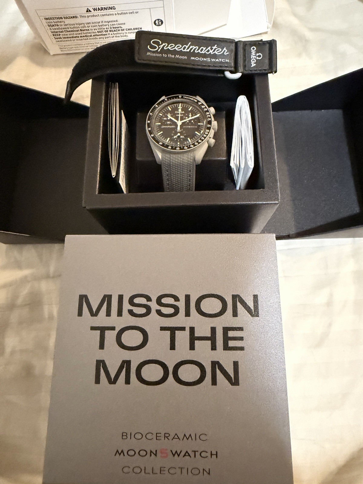 OMEGA x Swatch Speedmaster MoonSwatch Mission to the Moon Quartz Chrono 42mm
