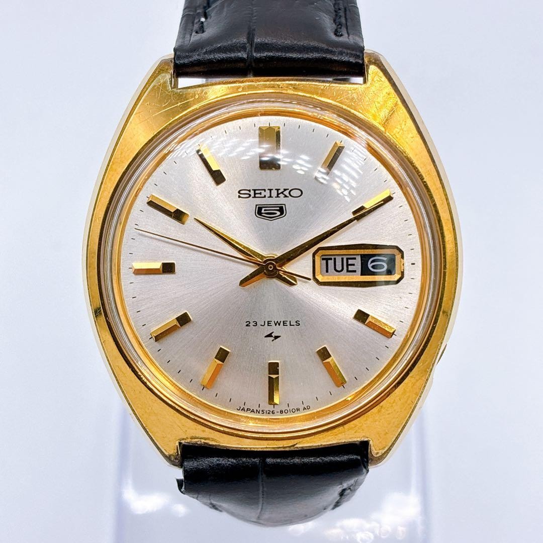 SEIKO 5 5126 8010 23 Jewels Automatic Made in 1979