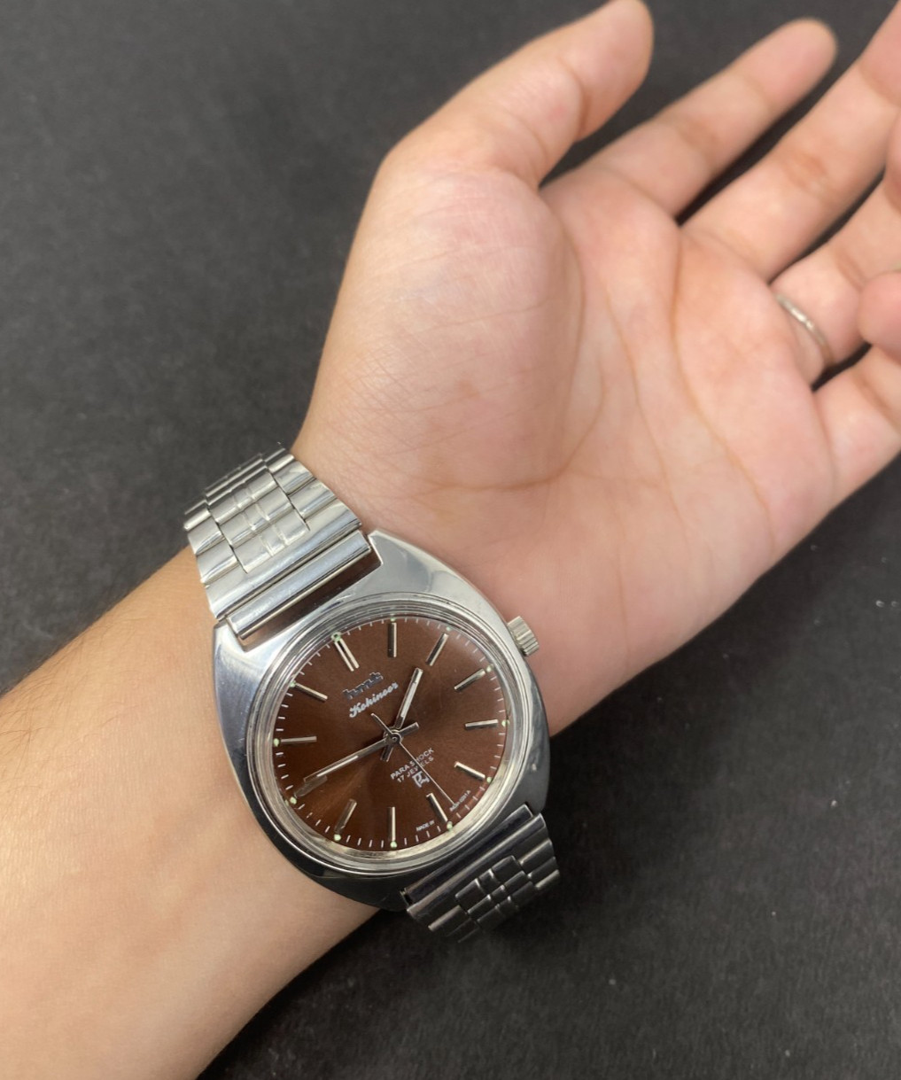 Vintage HMT Kohinoor 17 Jewels Mechanical Hand Winding Men’s Wrist Watch