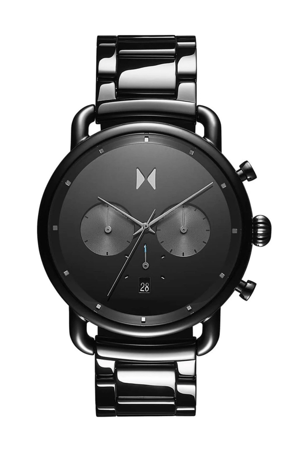 Brand New MVMT Men’s 47 MM Blacktop Ceramic Chronograph Watch 28000235
