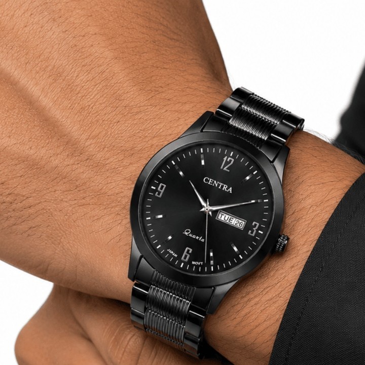 Centra Men’s Premium Black Watch