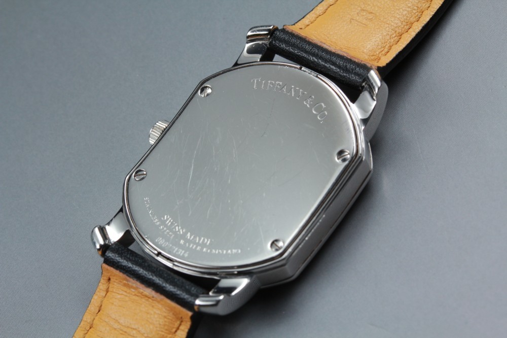 TIFFANY&Co. Mark Coupe Date Silver Roman Small Seconds Quartz 31mm Men’s Watch