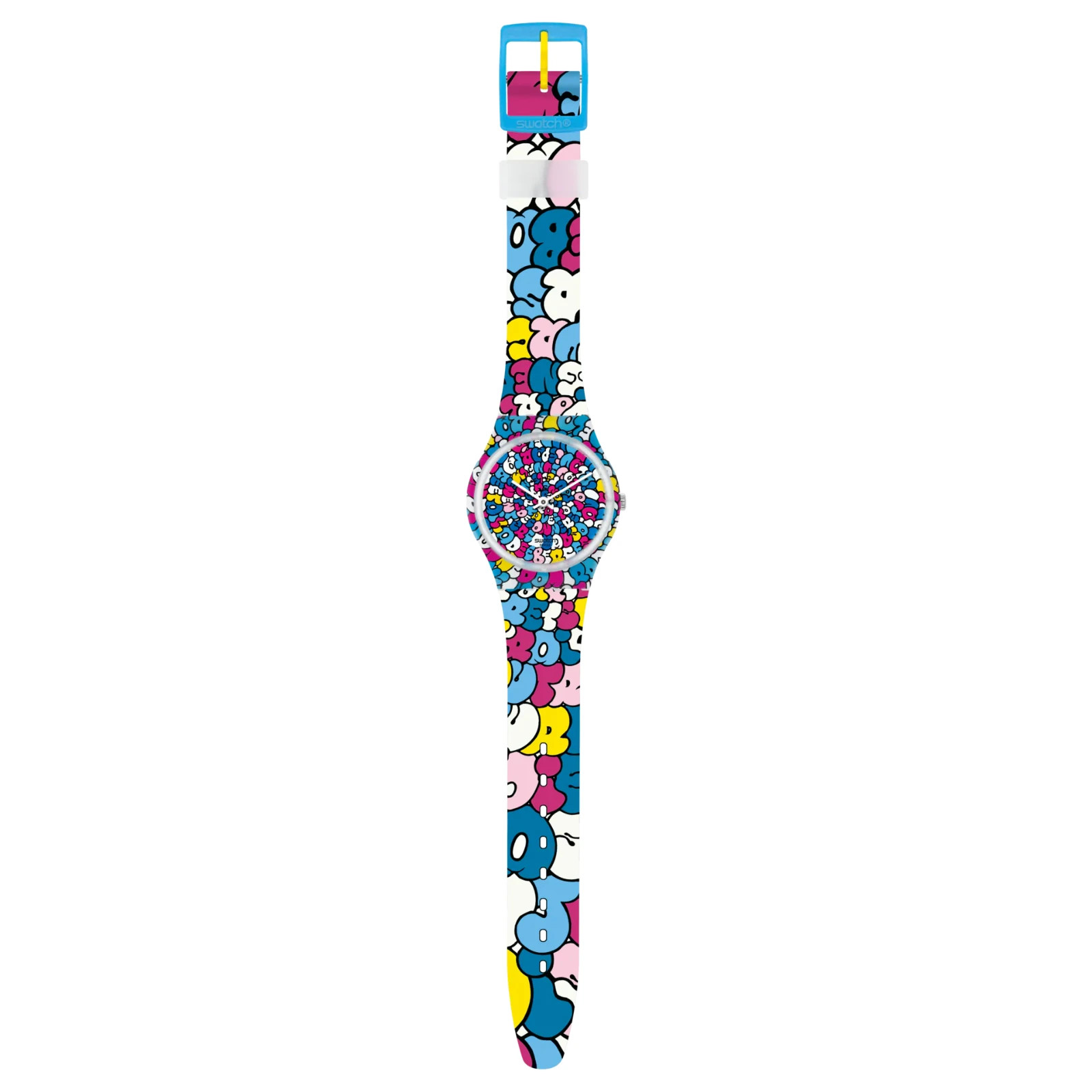 NEW & GENUINE Swatch LOVE SONG Kid Robot Exclusive Collaboration (GE232)