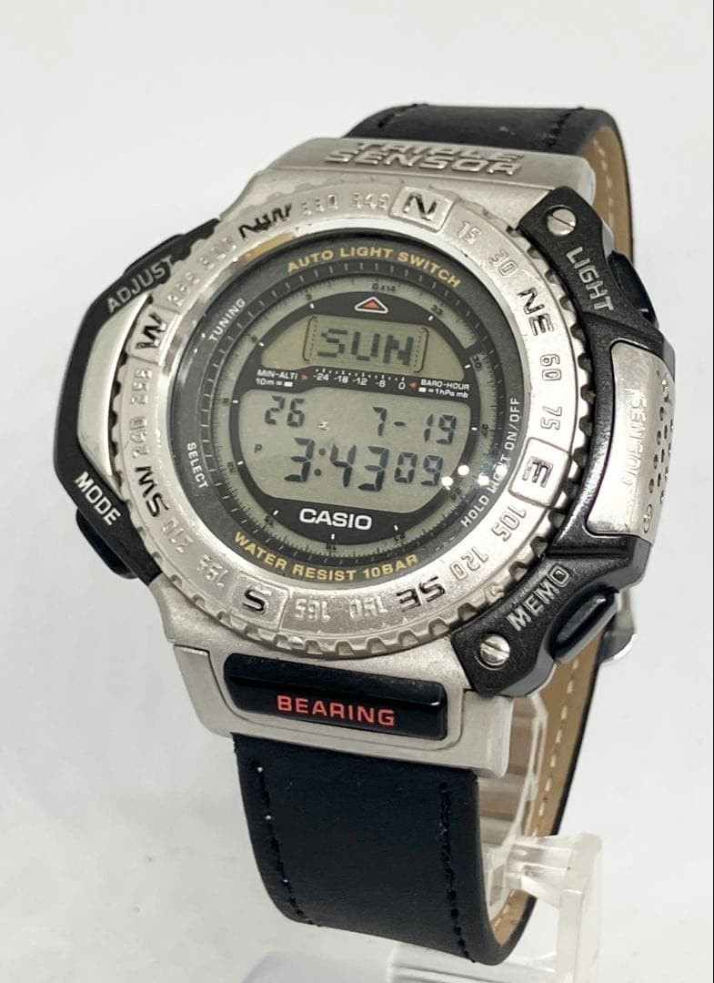 CASIO PROTREK PRT-1400 Wristwatch From Japan