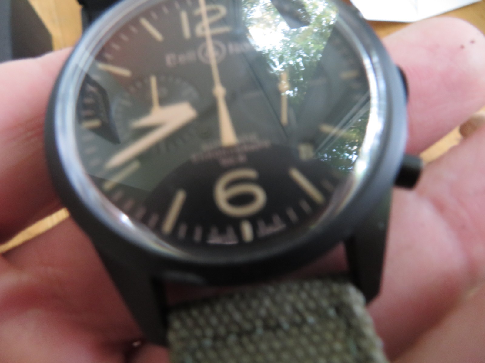 Bell & Ross BR126-94-SC Chronograph Mens Watch Automatic Swiss 42mm