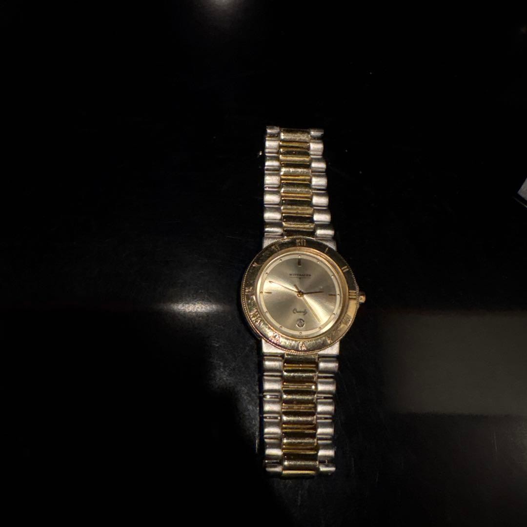 ⭐️ (Excellent Condition) Wittnauer Quartz Round 3-Hand Watch 【USED】