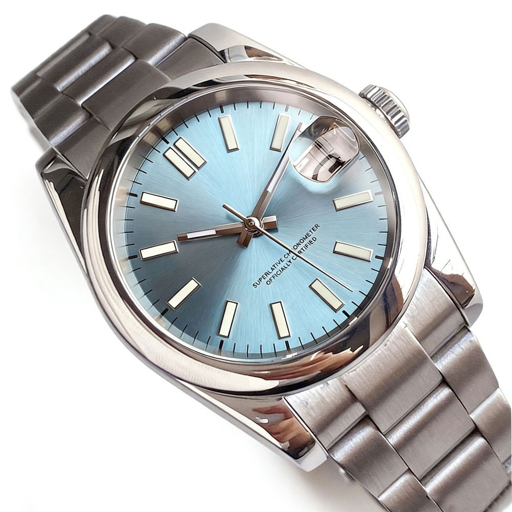 36mm/39mm Tandorio Lumen Sunburst Dial Sapphire Glass 20ATM NH35A Men Auto Watch