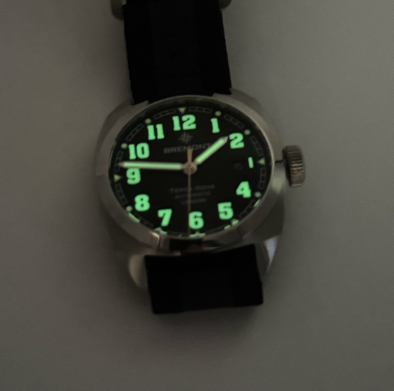 Bremont Terra Nova 40.5 With NATO Strap And Cards EUC