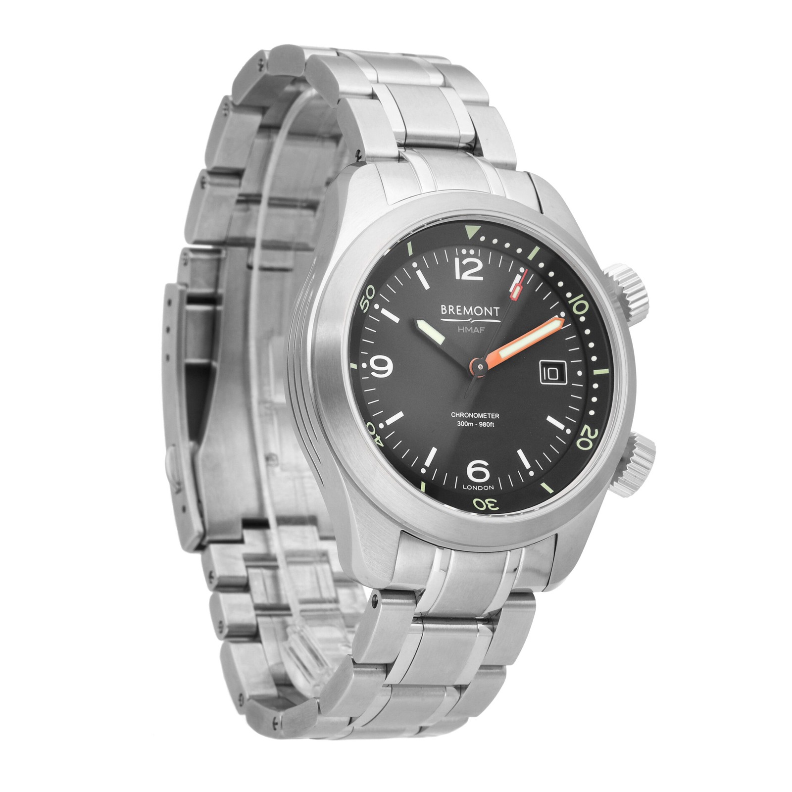 Bremont Argonaut Azure Black Dial 42mm Automatic Men’s Watch ARGONAUT-B