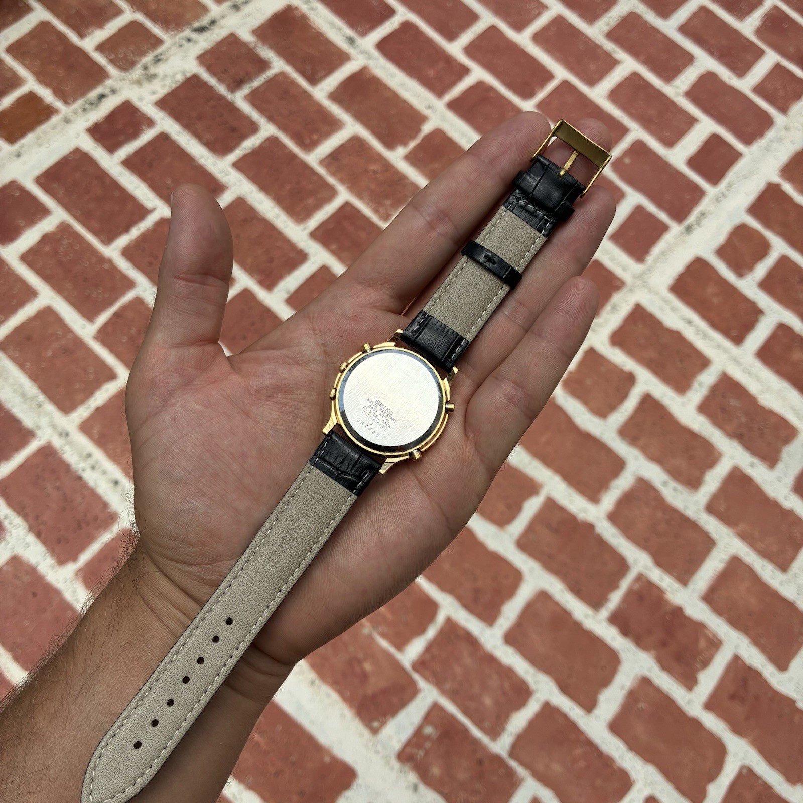STUNNING Seiko Chronograph Men’s Watch Read Description