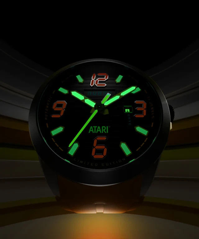 NUBEO TORRENT AUTOMATIC ATARI RAINBOW LIMITED EDITION Orange Curve NB-6121-05