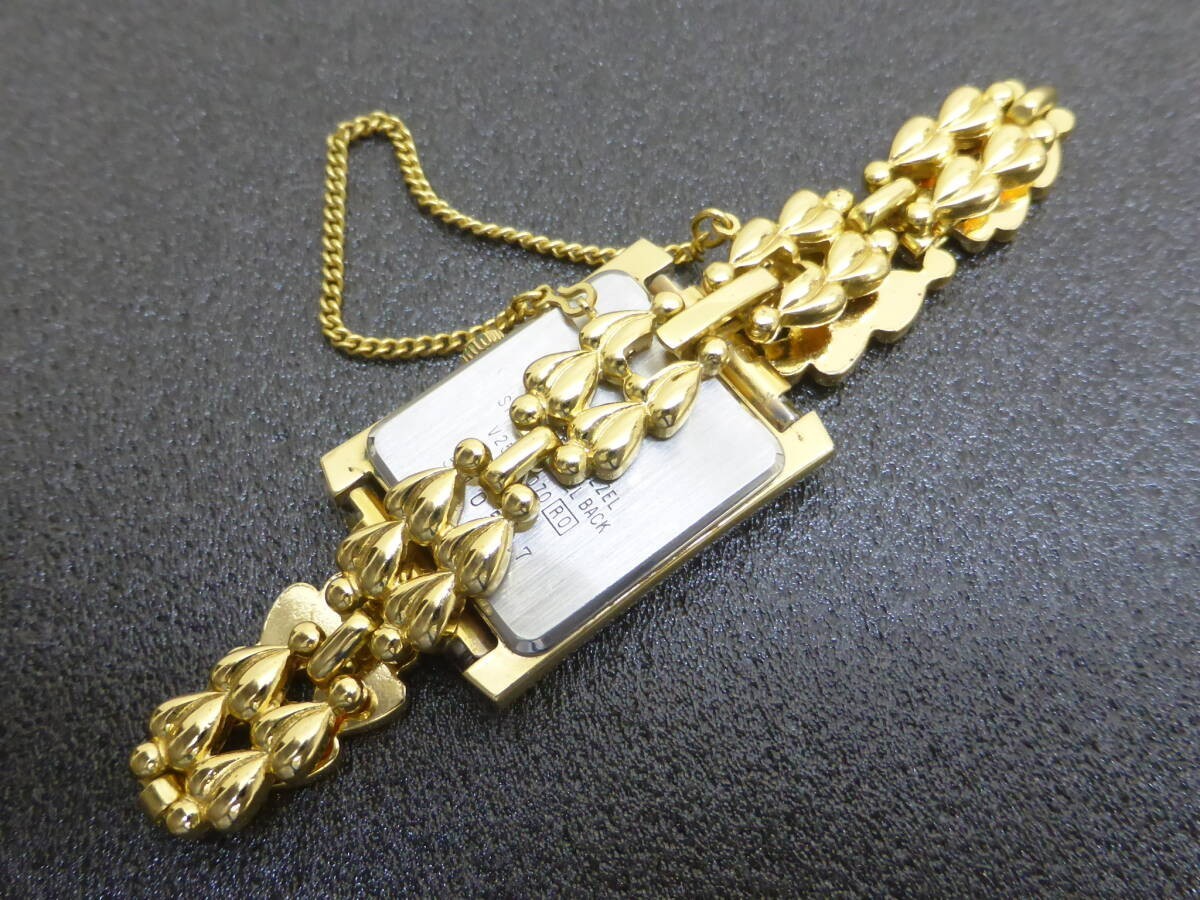 Seiko Alba V251-5070 Bracelet Accessory Women’s Vintage Watch Gold Quartz JDM