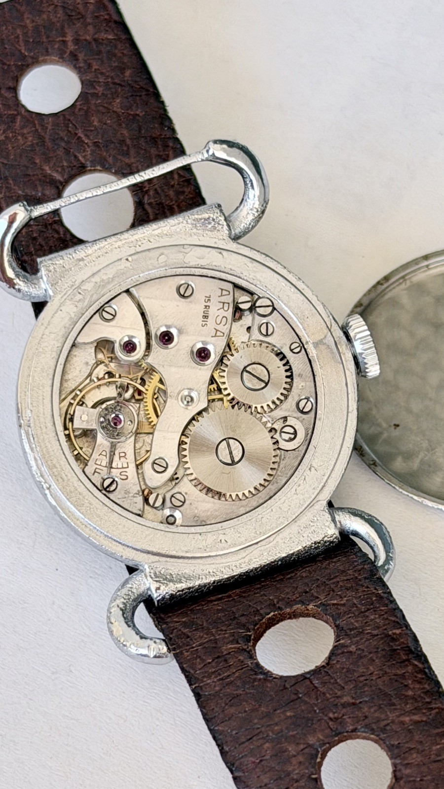 Arsa Chronometer 31mm Vintage 1940s Manual Winding Small Seconds