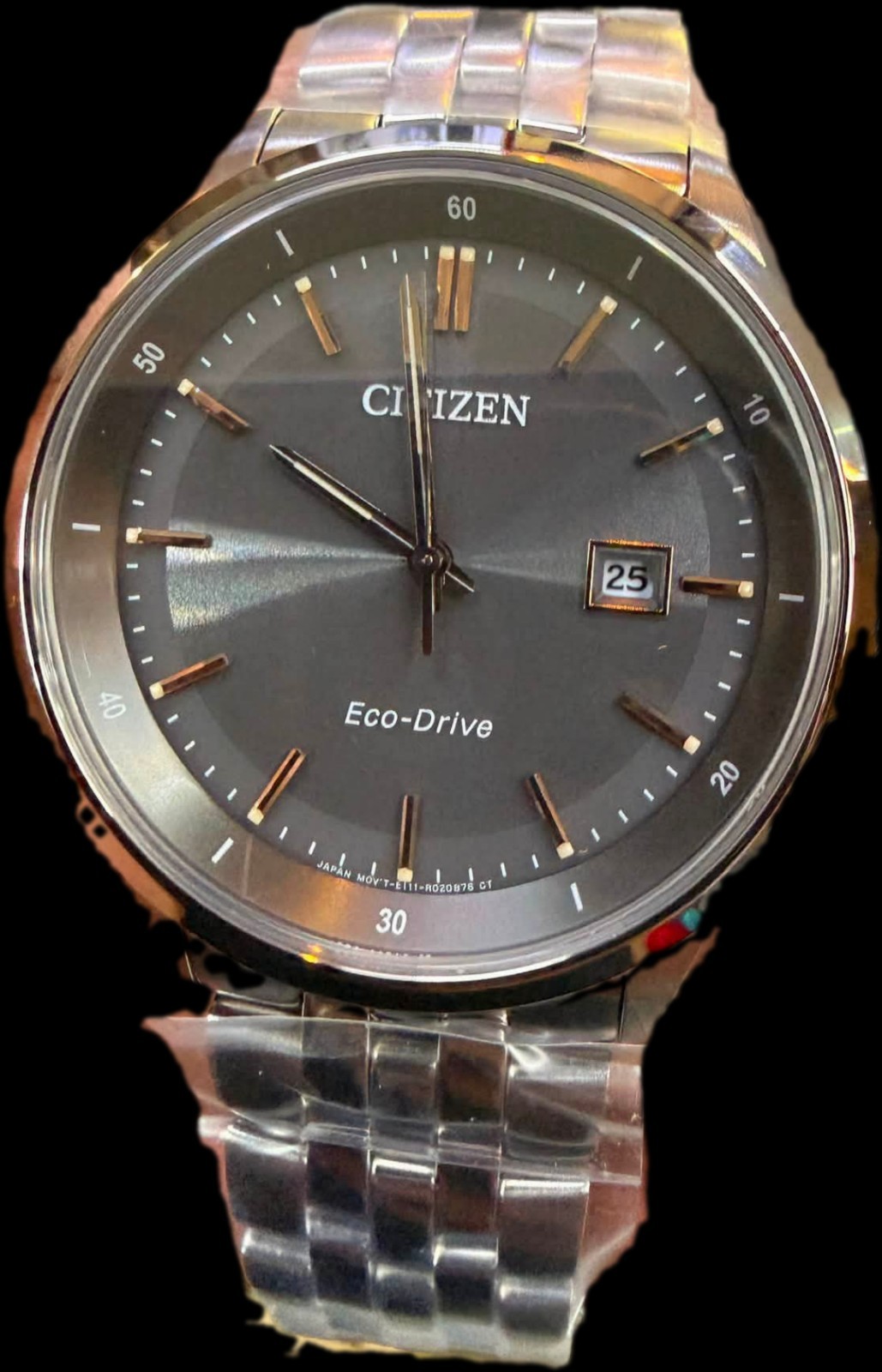Citizen Eco-drive Men’s Bm7251-53h Sapphire Collection E111 Grey Dial 41mm Watch