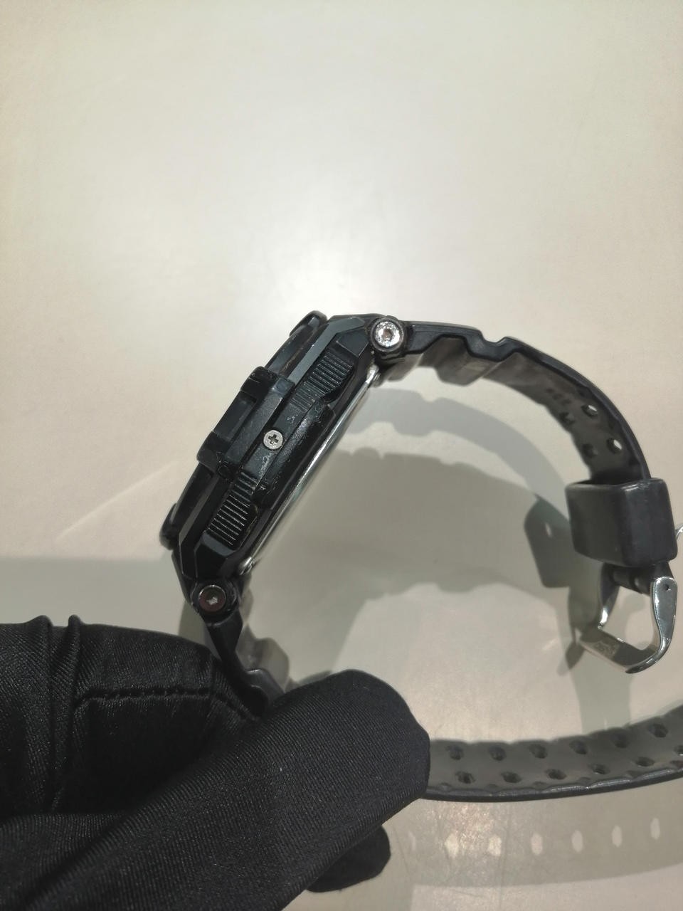 CASIO G-SHOCK blk gw 4000 scratches 5087 Black Solar Men Watch Auth Japan
