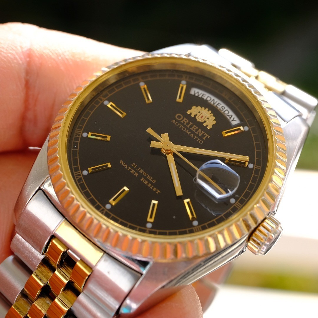 Orient President Day Date Rare OH Completed