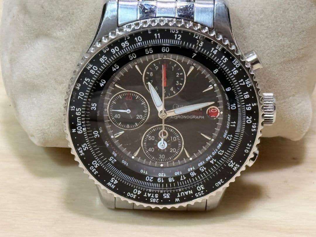 PGUIONNET PARIS BR200-M wristwatch, working condition confirmed.