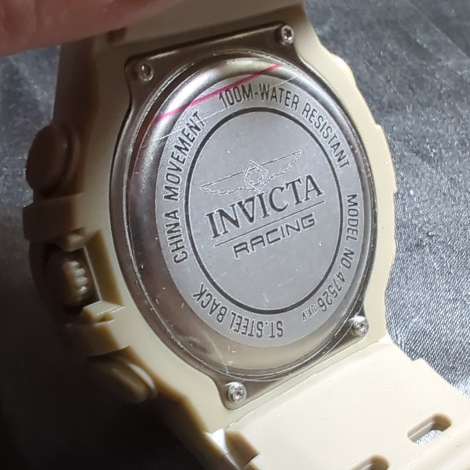 Invicta Racing Burnout Digital Men’s Watch – 52mm. Light Brown (47526)