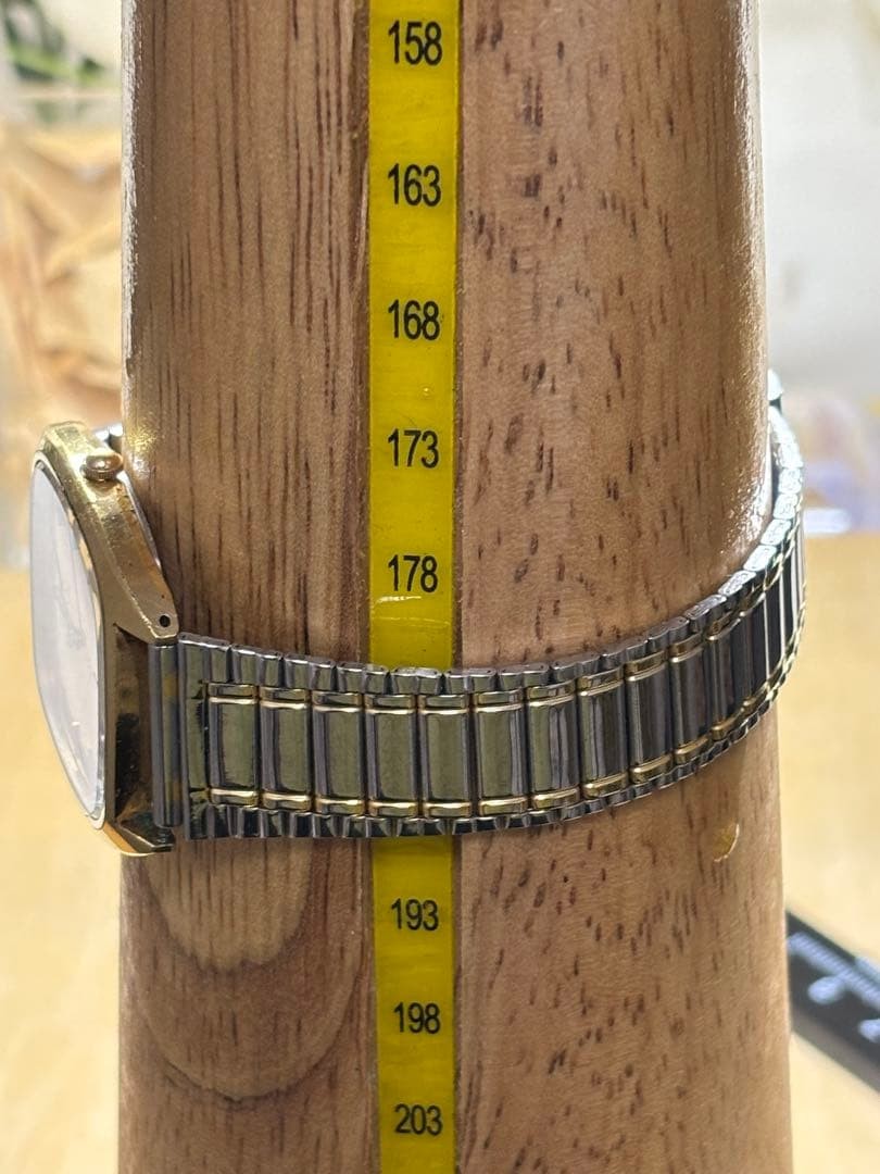 SEIKO 7820-5020 Quartz Gold Plated SS Back 32mm Champagne Dial