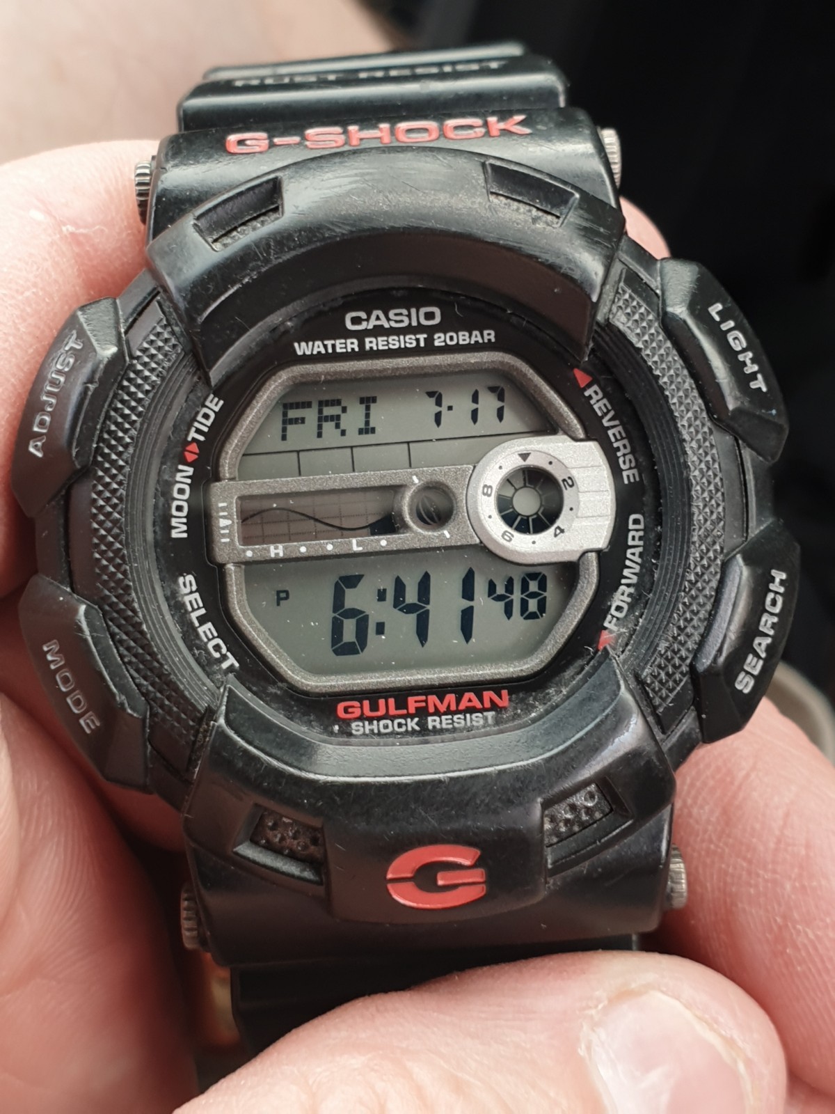 Casio G-Shock Gulfman Men’s Digital Watch G9100 Quartz