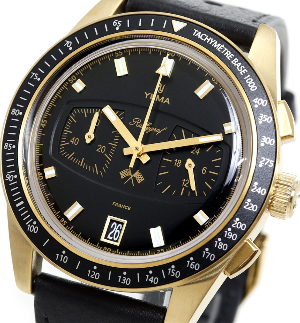 YEMA Rally Graff 2 Mecha Quartz Special Watch 40mm Men’s Chronograph YMHF1585-AA