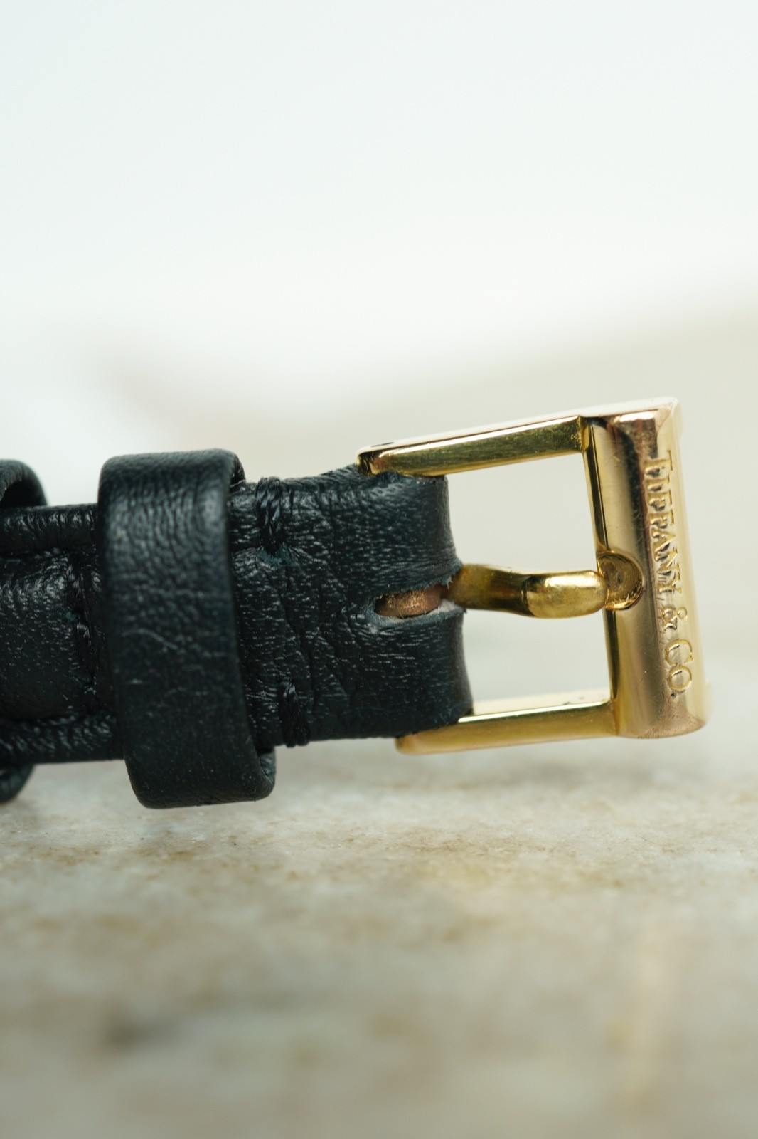 TIFFANY＆CO. Atlas Watch 18K Yellow Gold ref. D286.753 Vintage 24mm Champagne